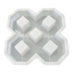 停车场八字砖透水砖植草砖模具公园花坛砖空心砖水泥草坪砖摸具