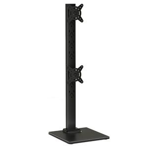 双屏电脑显示器支架免打孔桌面可旋转升降底座增高支撑上下一拖二