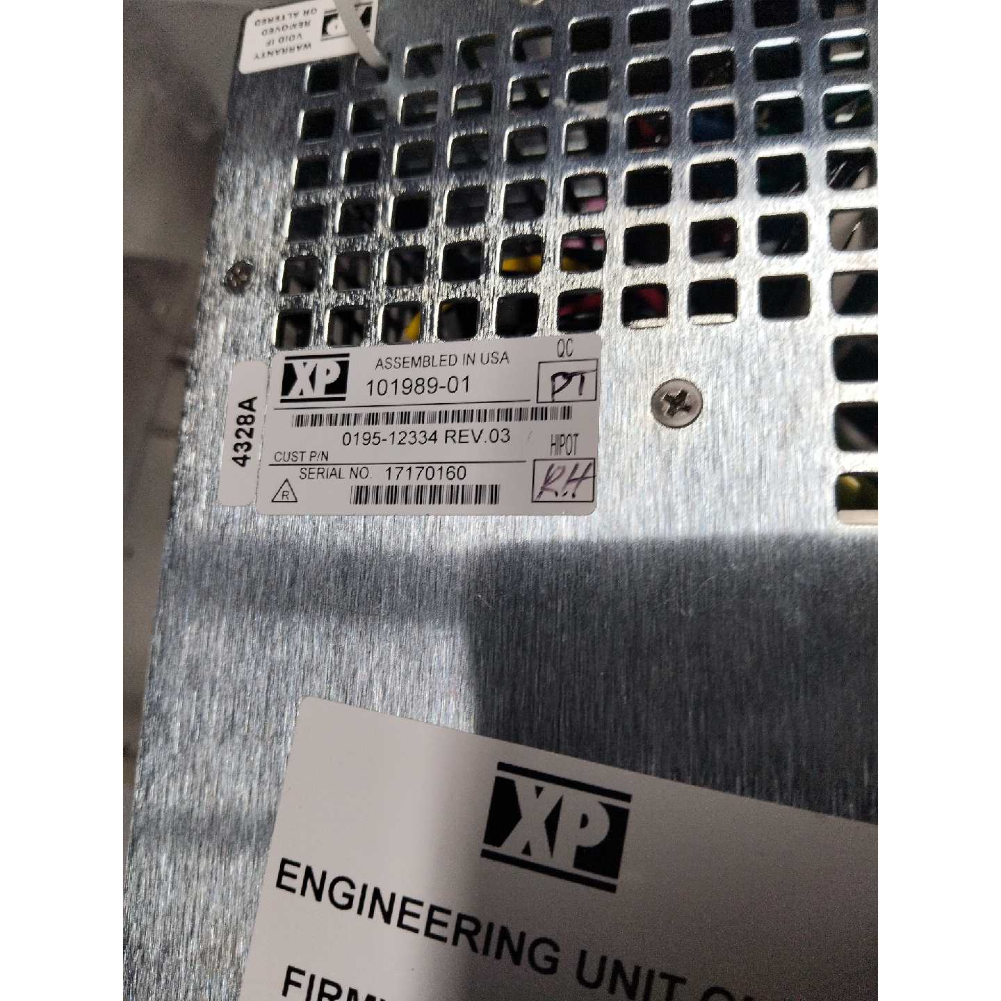 非标价美国XP电源模块型号10198901工程样机CUST议价