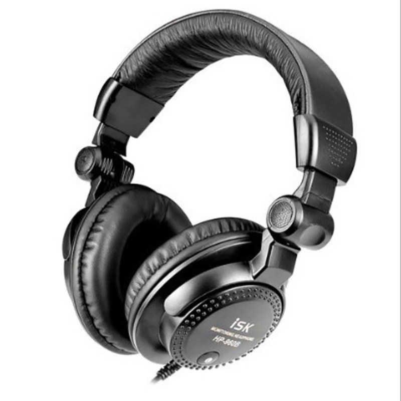 ISK HP-960B不带麦头戴式监听耳机6.5专业DJ调音台录音棚专用声卡