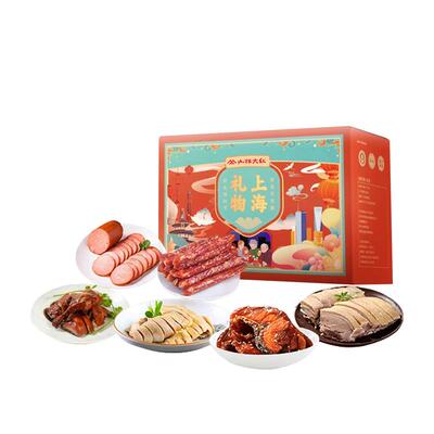 山林大红上海风味端午礼盒礼物
