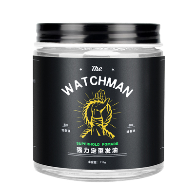 守望者强定型清香发油保湿油头膏