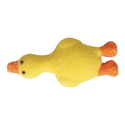 3D躺平鸭网红棉花糖批发咖啡伴侣