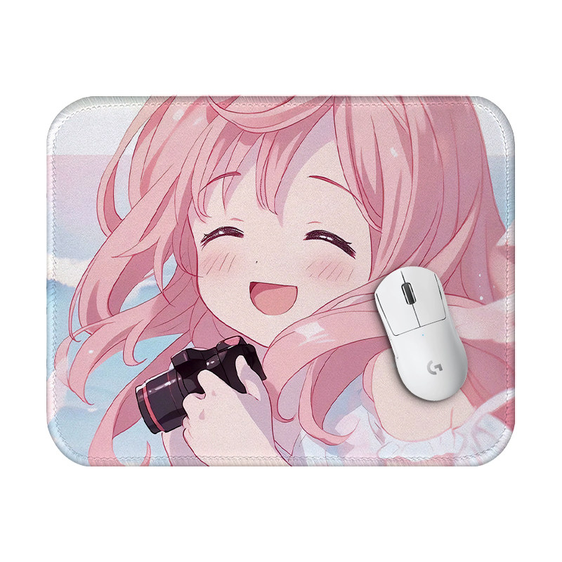 鼠标垫小号女生高颜值粉色系列