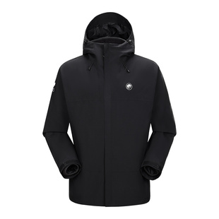 【蔡徐坤同款】熊猫户外三合一冲锋衣2025男女新款防风防水登山服