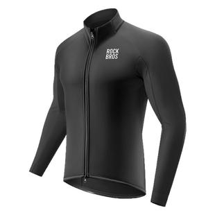 洛克兄弟秋冬款骑行服山地公路车保暖防风外套男女款长袖上衣装备