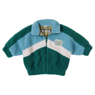 3件5折 现货Goldie Ace FW25男女宝摇粒绒牛仔外套牛仔裤帽