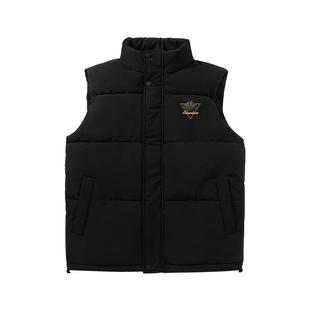 班尼路立领马甲男冬季青少年外搭保暖坎肩背心加厚马夹男士外套A