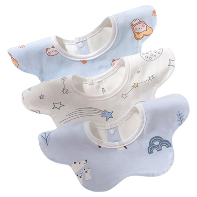 格格亲防水围嘴纯棉口水巾