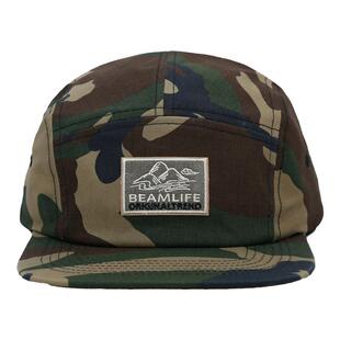 BEAMLIFE自制户外迷彩平檐帽子日系复古街头夏季男女棒球帽鸭舌帽