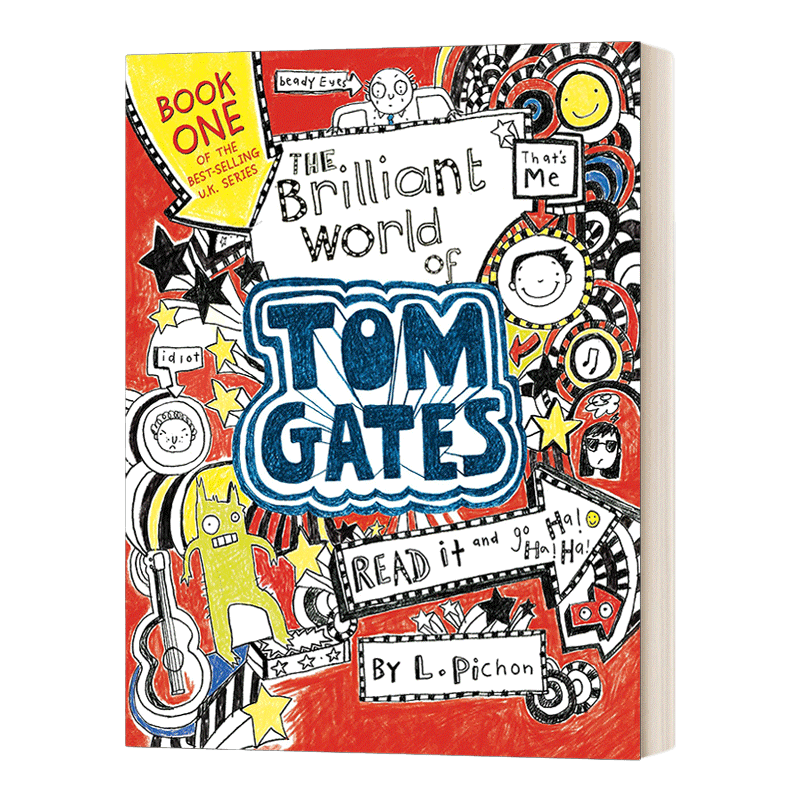 汤姆·盖茨的辉煌世界 英文原版 The Brilliant World of Tom Gates 儿童表演主题小说 L. Pichon 英文版 进口英语原版书籍