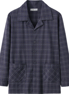 单件睡衣春季纯棉家居服长袖