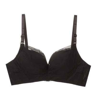 性感蕾丝内衣聚拢上托调整型胸罩