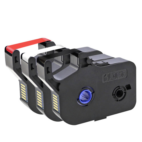 硕方tp70/76i/80/86线号机色带tp60i/66/60A/66A/TP2000/TP20热缩管打印机黑红白色带条R100B/R1002B/r453bk