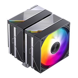 乔思伯银刃CA40/80/90风冷散热器6铜管ARGB神光同步台式电脑风扇