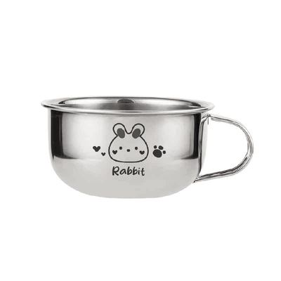 广意316L不锈钢儿童水杯牛奶杯