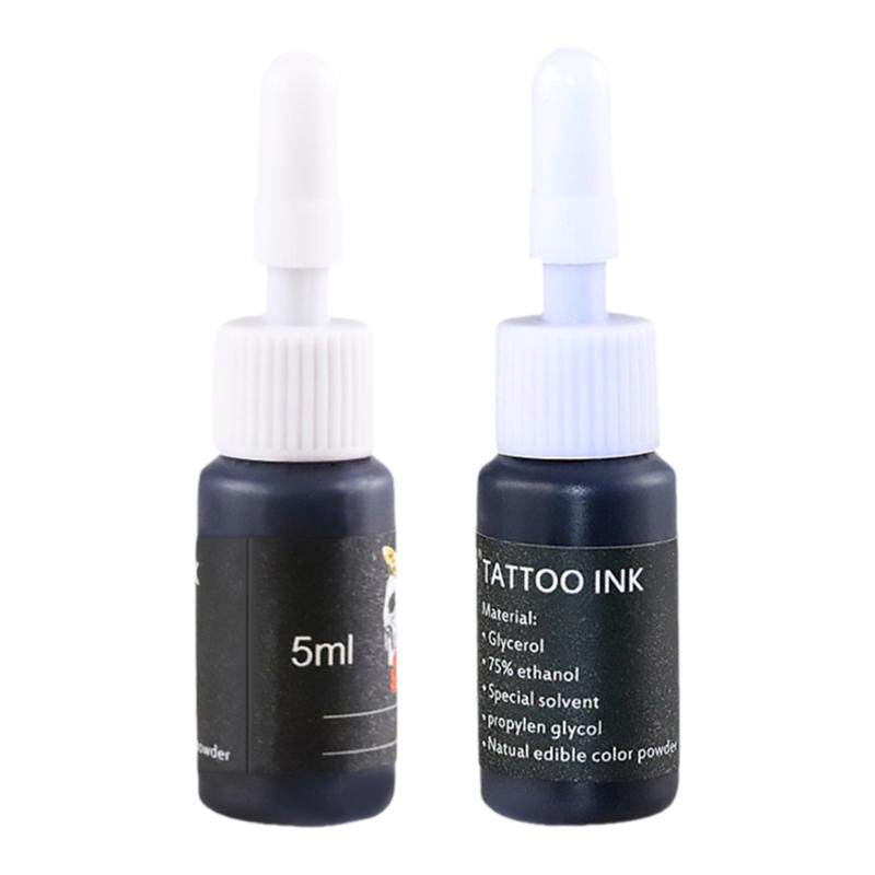 纹身色料5ml骷髅头文身墨水初化妆/美容工具