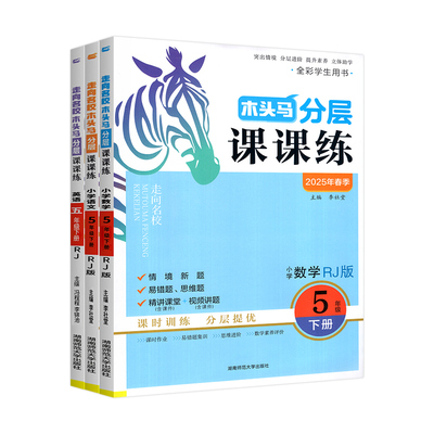 现货速发】木头马分层课课练