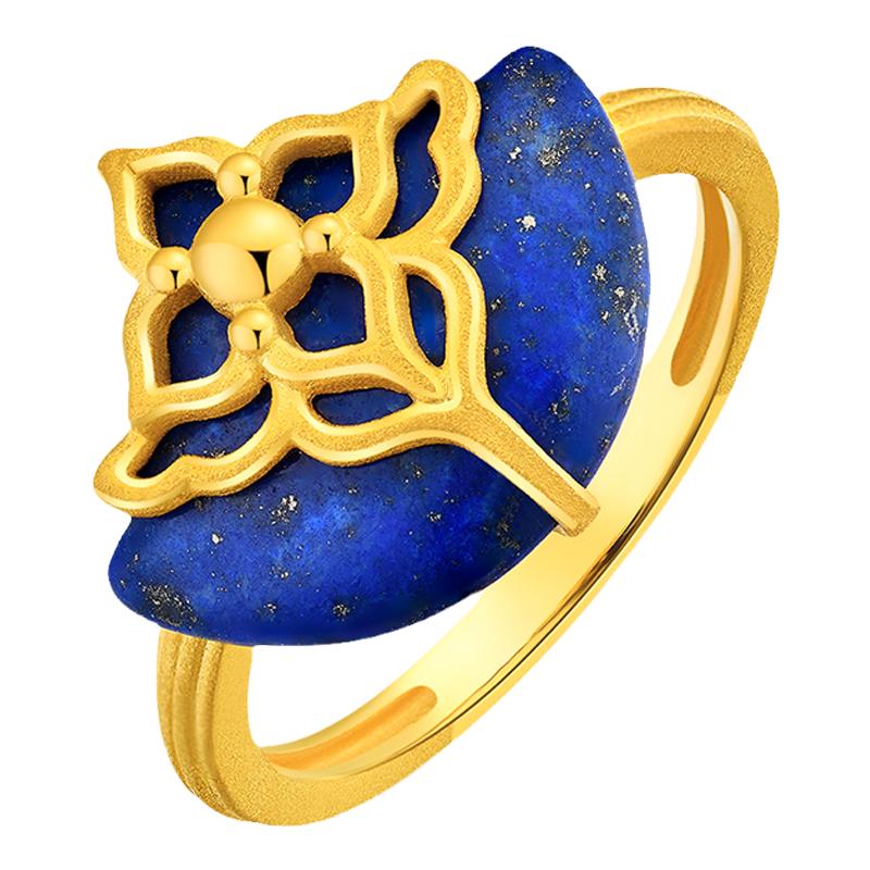 justgold北非迷情黄金戒指