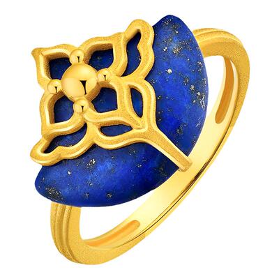 justgold北非迷情黄金戒指