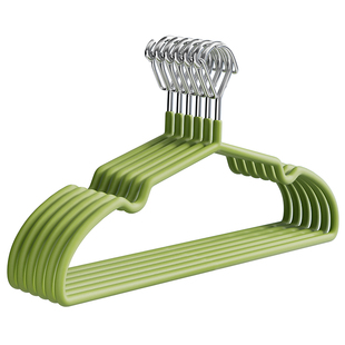 加粗防风衣架自动卡扣固定家用挂衣高楼室外阳台防吹走掉落晾晒架