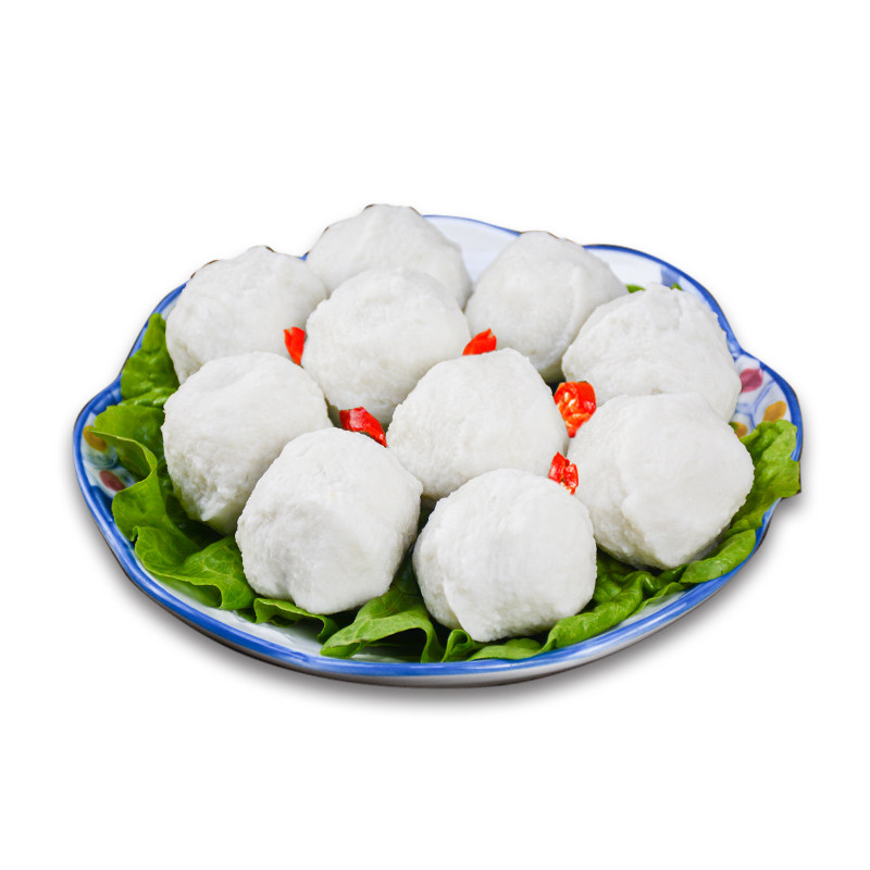 百洋 福州鱼丸2.5kg/5斤批发装商用火锅食材包心丸子麻辣烫关东煮