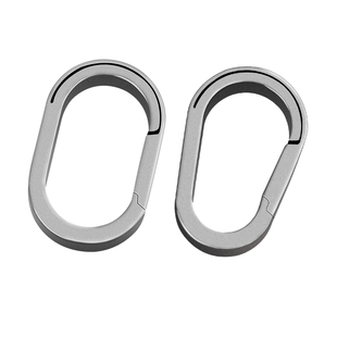 DITOK钥匙扣连接环钛合金汽车快拆扣迷你咔啪多功能简约钥匙圈