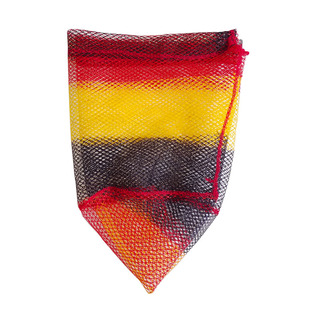 折叠抄网网兜网布单网小眼细孔钢丝加深抄网袋头方硅胶涂胶平底密