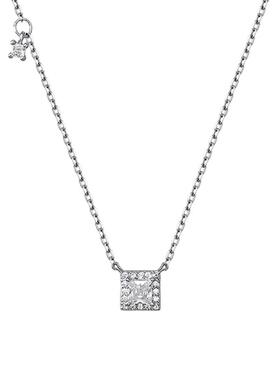 CCOs925银项链女款2025新款小众梦幻冰晶坠链锁骨链女神节礼物