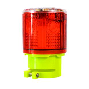 太阳能警示灯渔船信号灯海上防水航标灯浮标灯海上指示频闪灯红色