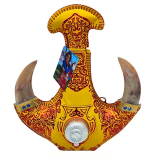 西藏青稞酒阿佳牦牛角52度清香型原浆白酒礼品摆件包装纯粮酒包邮