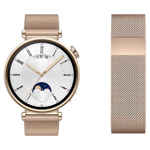 适用小米s4表带金属S4Sport米兰尼斯S3磁吸S2智能手表41mm腕带Watch2Pro替换Color2高级商务休闲运动男女款夏