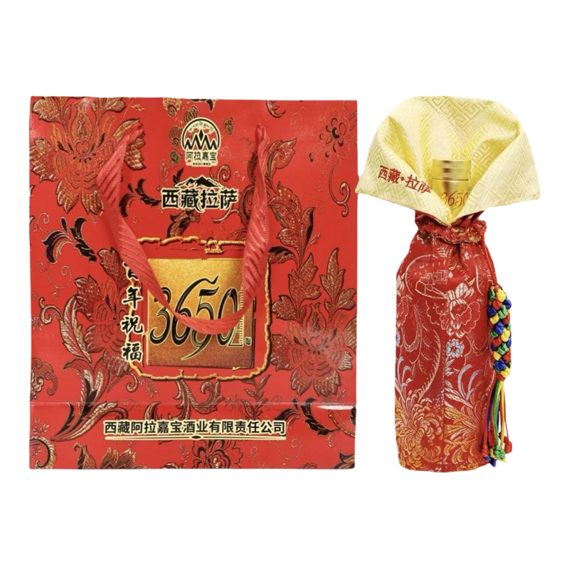 阿拉嘉宝青稞酒42度清香型粮食酒