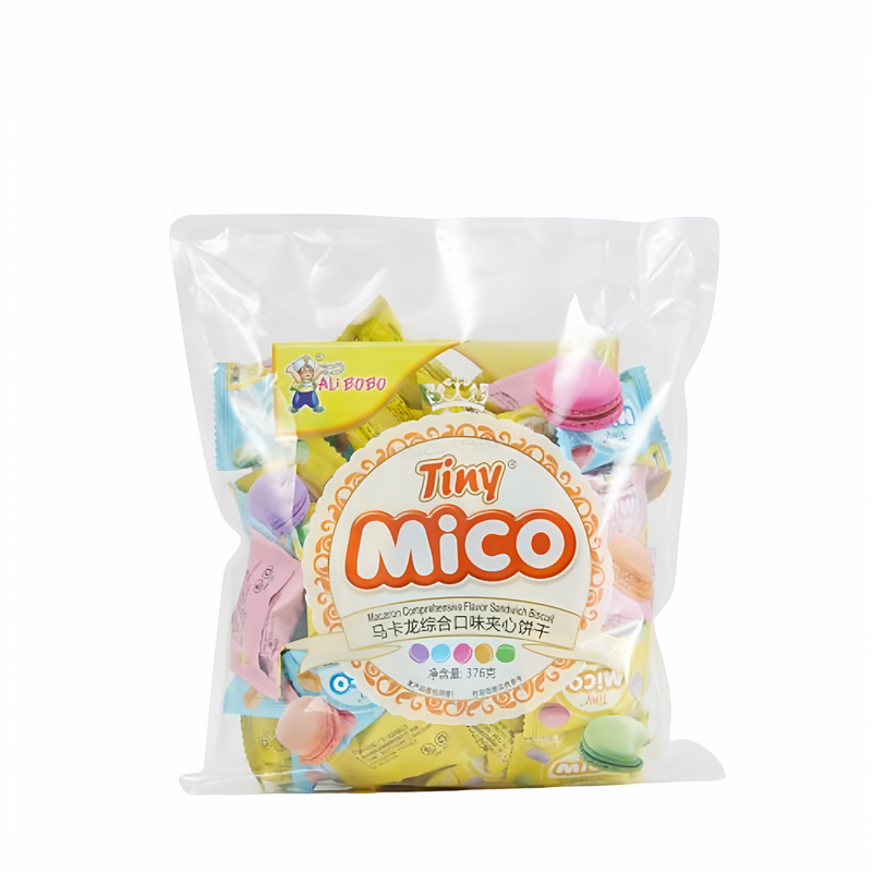 ALIBOBO马卡龙新品多种口味夹心饼干办公室休闲零食好吃网红饼干
