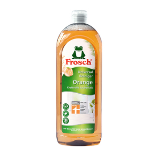 Frosch德国进口甜橙浴室清洁液多功能马桶地面水池清洁去污渍异味