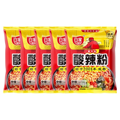 白家陈记酸辣粉丝108g*20袋