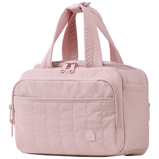 阿季新款化妆包女士大容量手提分区收纳包旅行出差干湿分离洗漱包