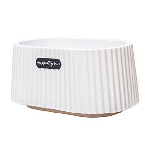 3.5寸兰花杯组合花盆 个性ins风透气钵小盆栽大棵蝴蝶兰家用拼盆