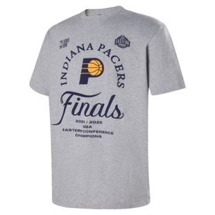 NBA官方24-25东西决赛夺冠纪念T恤球星同款哈利伯顿亚历山大男