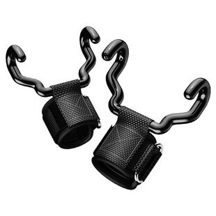 加宽加粗助力钩引体向上健身护腕握力钩吊单杠辅助器牵引拉伸挂钩