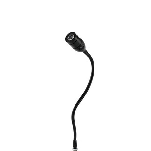 LED12伏机床射灯软管直流灯头自带开关端子机工作壁灯万向24V小灯