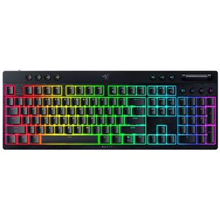 Razer雷蛇黑寡妇蜘蛛V4矮轴极速版幻彩电脑游戏无线三模机械键盘