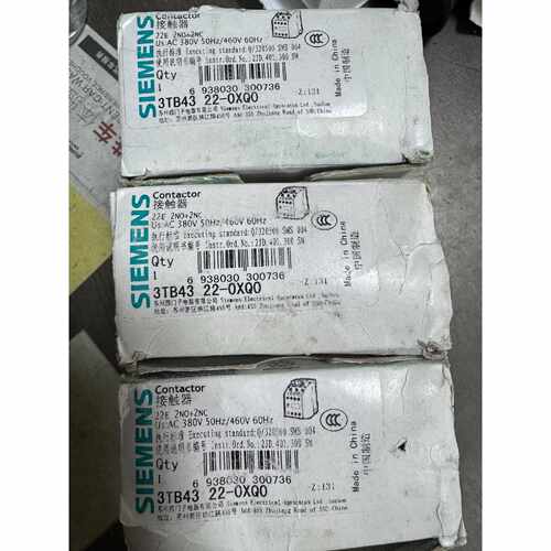 询价下单3TB4322-0XQ0/130  接触器 可开发票