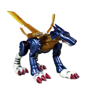 数码宝贝动漫周边桌搭摆件mine钢铁加鲁鲁兽GK手办二次元模型潮玩