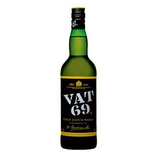 威使69威士忌 Vat69英国原瓶进口洋酒帝亚吉欧调可乐桶聚会派对