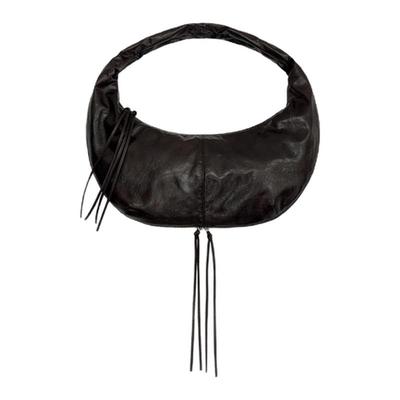 女士新款月牙包流苏单肩包