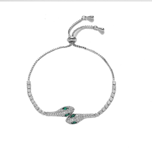 卡洛美碧瞳灵蛇手链女轻奢小众设计感手串精致独特高级感礼物手饰