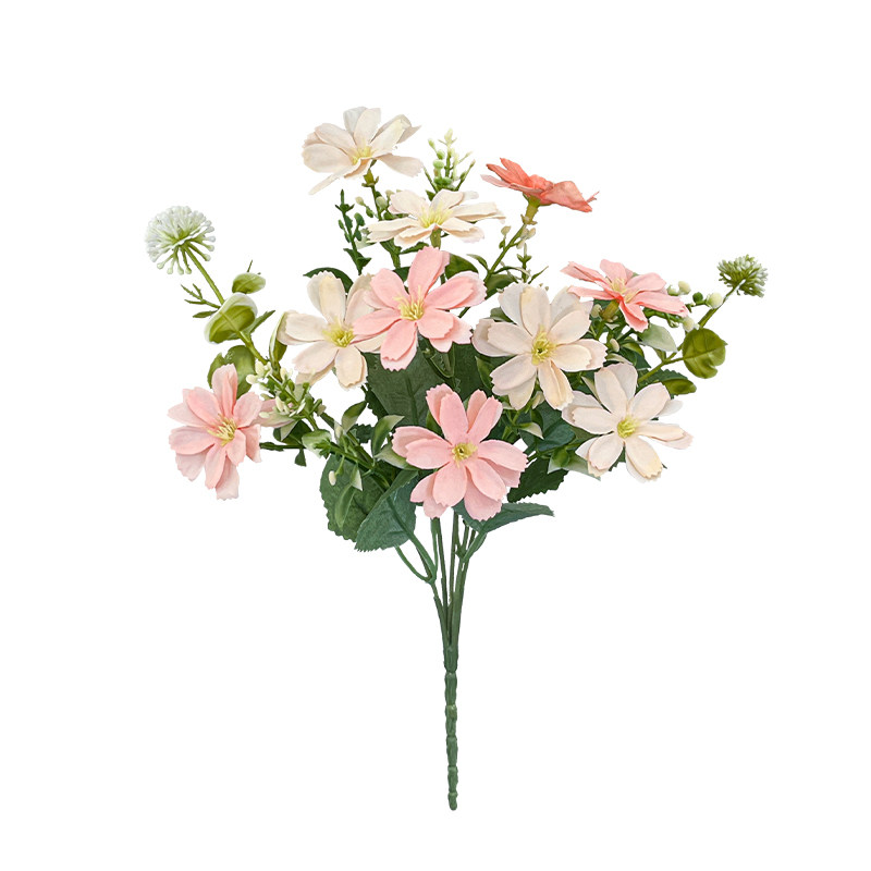 韩式雏菊蝴蝶花仿真花干花花束