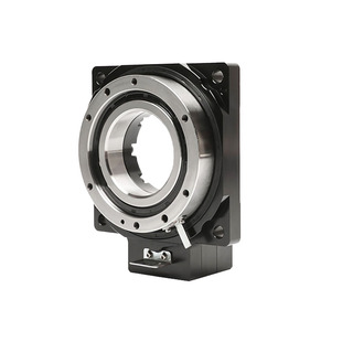 精密中空旋转平台直角重载型60 85 130旋转平台配伺服电机减速机