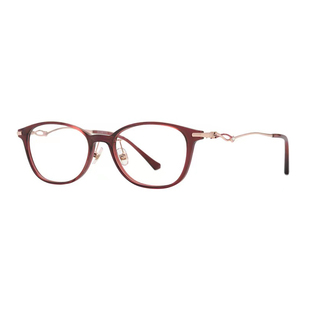 PORTS宝姿钛架超轻眼镜框专业网上配镜近视眼镜女方圆脸时尚22207